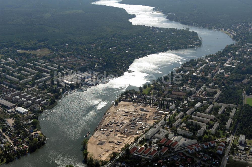 Berlin von oben - Areal des ehemaligen VEB Chemiewerk Grünau