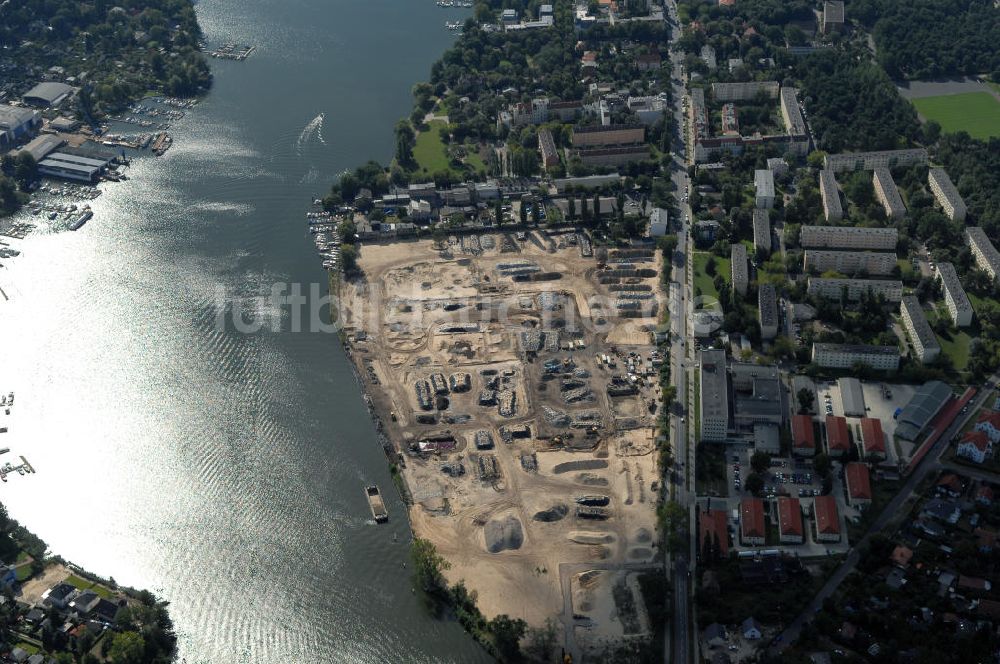 Luftbild Berlin - Areal des ehemaligen VEB Chemiewerk Grünau