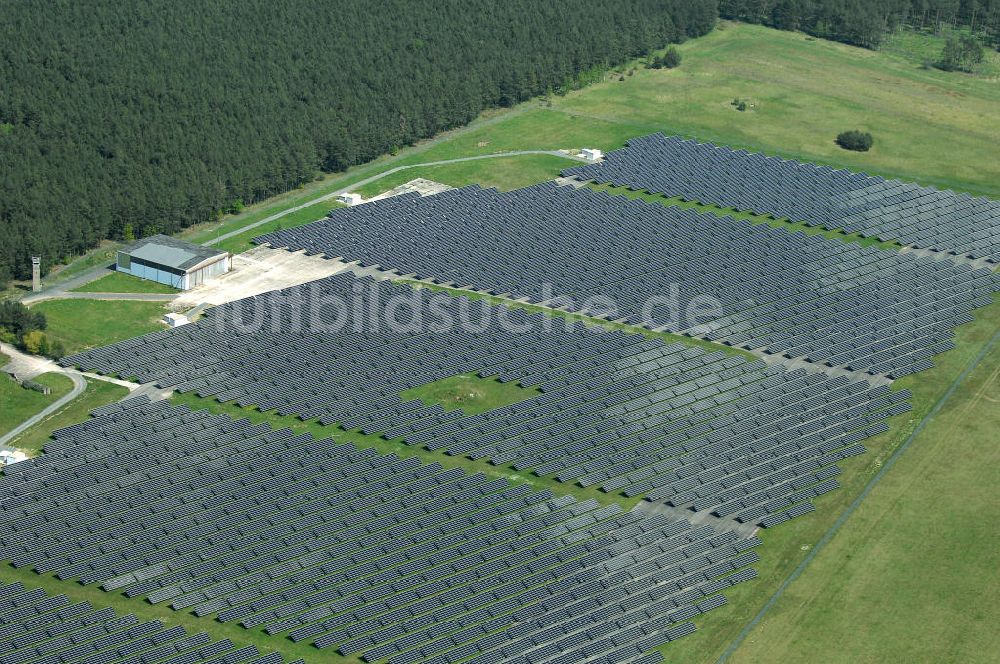 Waldpolenz / Rote Jahne aus der Vogelperspektive: Areal des neuen Solarparkes Rote Jahne in Sachsen