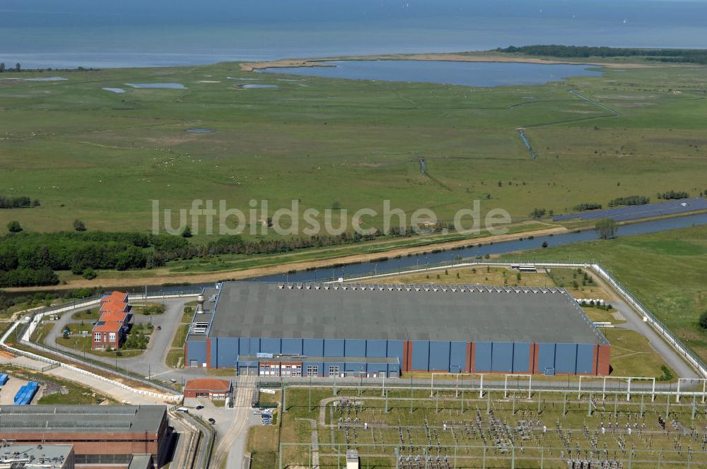 Luftbild LUBMIN - Areal des sich in der Demontage befindlichen ehemaligen Kernkraftwerkes Lubmin