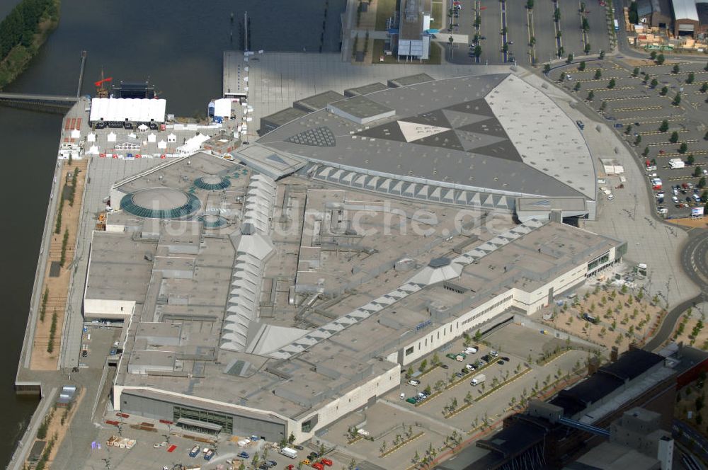 BREMEN aus der Vogelperspektive: Areal des Waterfront Bremen (ehem. Space Park Bremen)