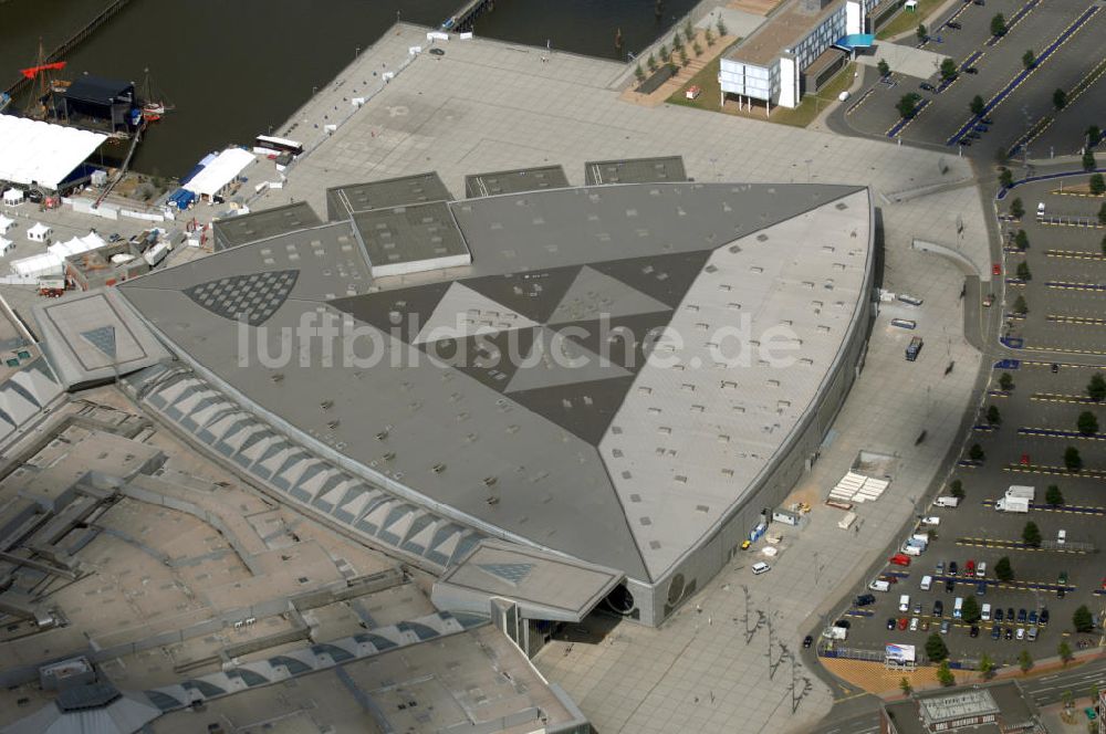 Luftaufnahme BREMEN - Areal des Waterfront Bremen (ehem. Space Park Bremen)