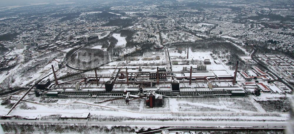 Luftaufnahme Essen - Areal der Zeche Zollverein zum Auftakt der Eröffnung der Ruhr2010