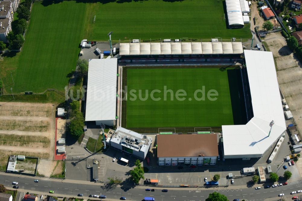 Luftbild Fürth - Arena des Stadion am Laubenweg in Fürth im Bundesland Bayern