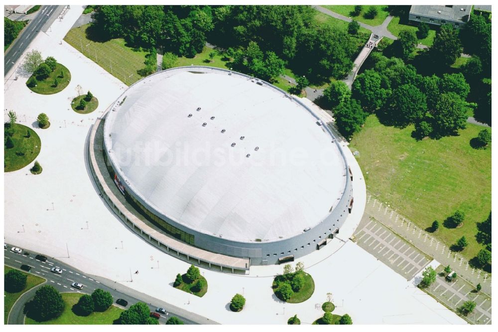 Luftbild Braunschweig - Arena Volkswagen Halle Braunschweig am Europaplatz in Braunschweig im Bundesland Niedersachsen, Deutschland