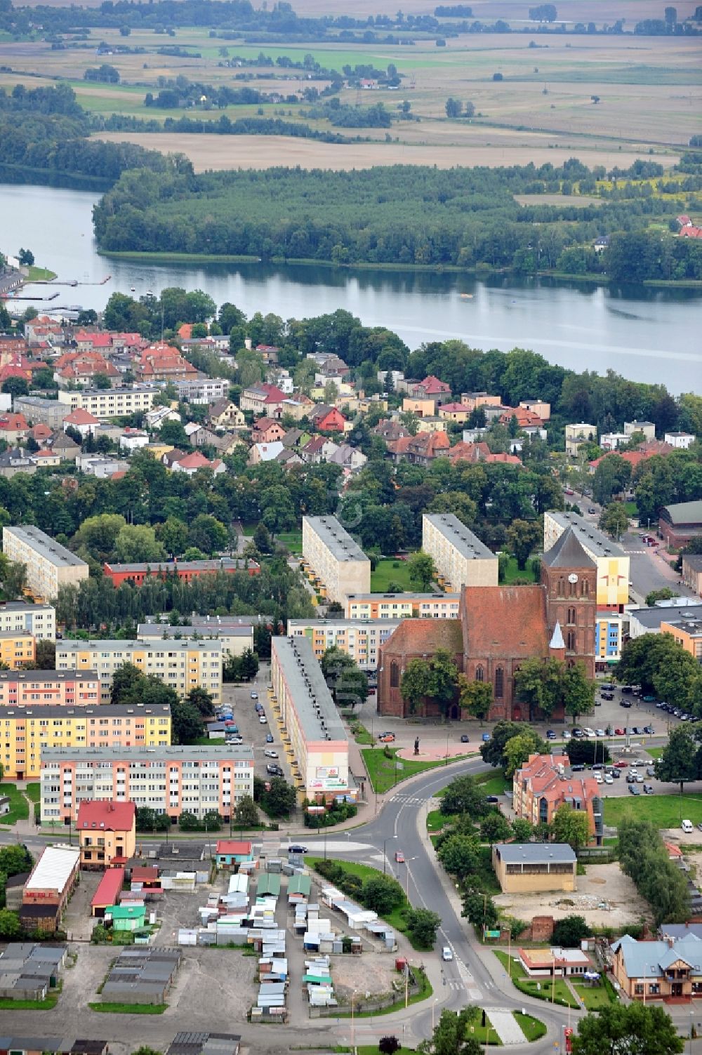 Luftbild Choszczno / Arnswalde - Arnswalde in der Woiwodschaft Westpommern