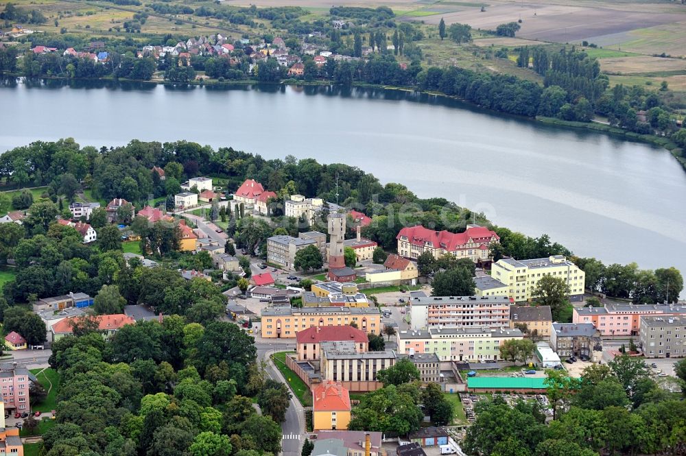 Luftaufnahme Choszczno / Arnswalde - Arnswalde in der Woiwodschaft Westpommern