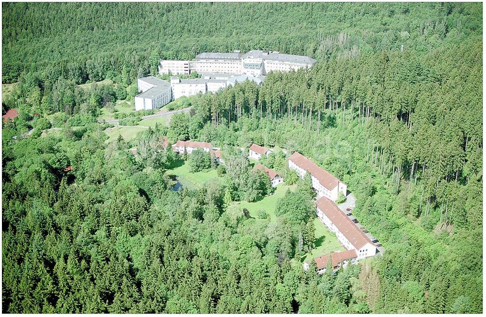 Seesen von oben - Asklepios Kliniken Schidautal