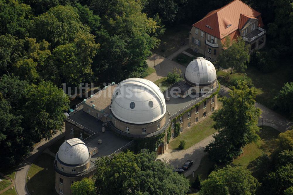 Potsdam von oben - Astrophysikalisches Institut Potsdam