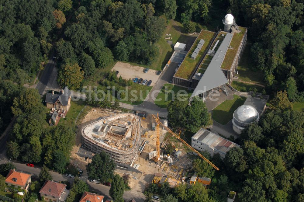 Potsdam von oben - Astrophysikalisches Institut Potsdam