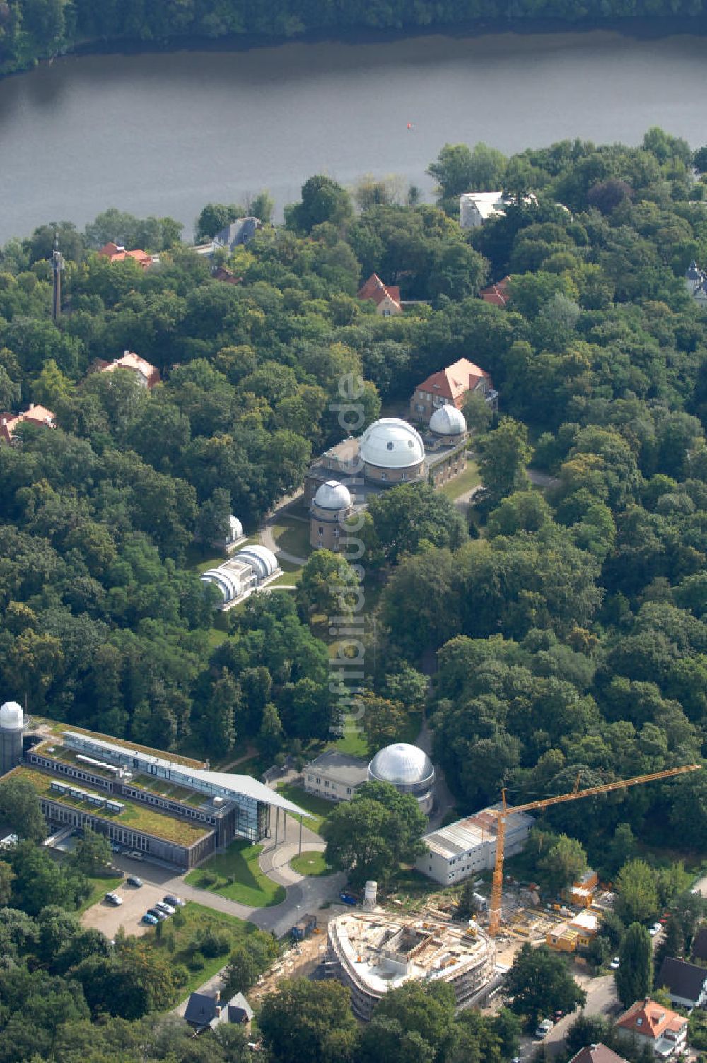 Potsdam von oben - Astrophysikalisches Institut Potsdam