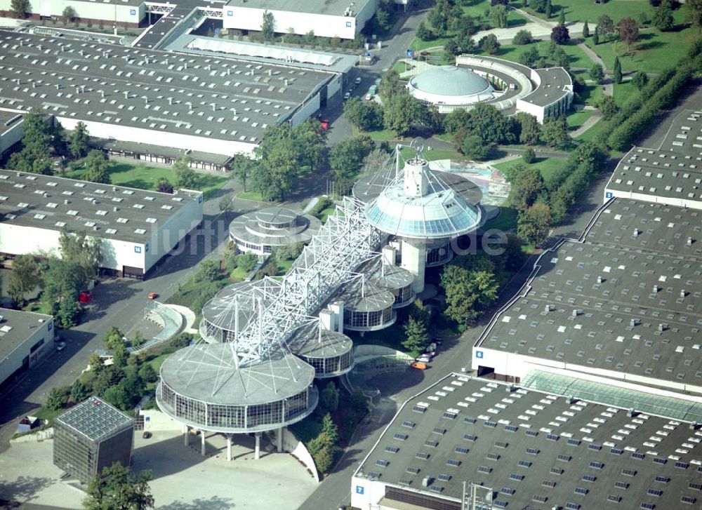 Hannover aus der Vogelperspektive: at the current fairgrounds in Hanover in Lower Saxony