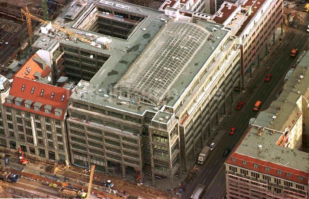 Luftbild Berlin - Atrium in derFriedrichstraße