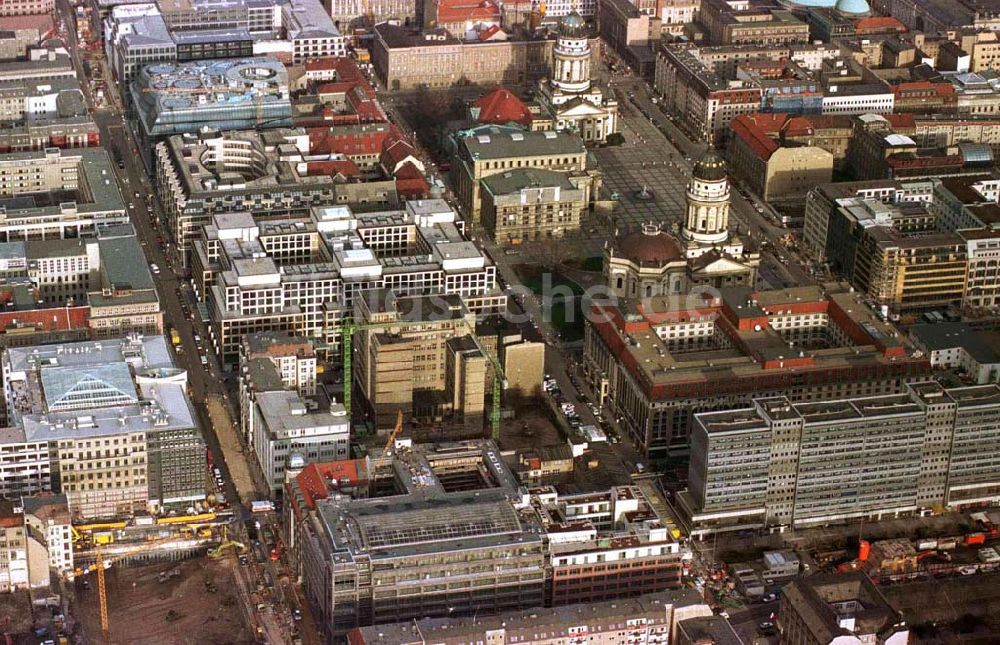 Berlin von oben - Atrium in derFriedrichstraße