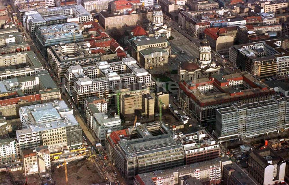 Luftbild Berlin - Atrium in derFriedrichstraße