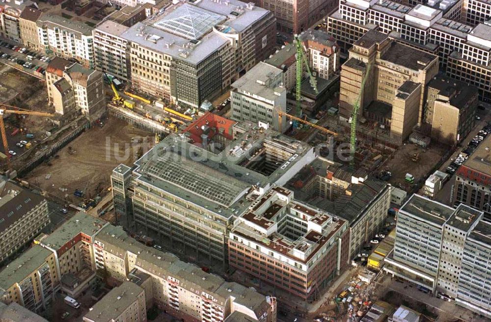 Luftaufnahme Berlin - Atrium in der Friedrichstraße