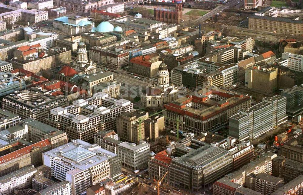 Berlin von oben - Atrium in der Friedrichstraße