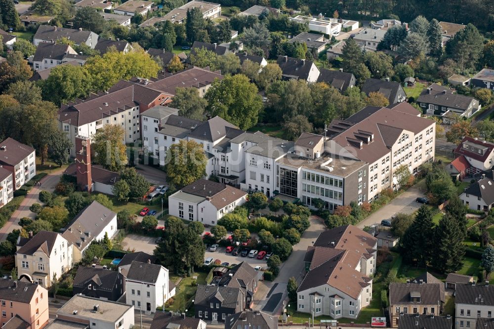 Bochum aus der Vogelperspektive: Augusta-Kranken-Anstalt II in Bochum im Bundesland Nordrhein-Westfalen
