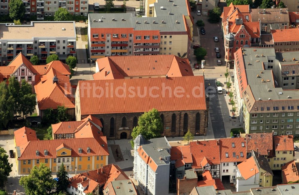 Gotha aus der Vogelperspektive: Augustinerkloster in Gotha im Bundesland Thüringen