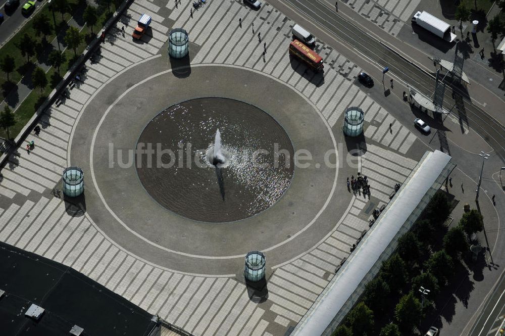 Leipzig von oben - Augustusplatz Leipzig