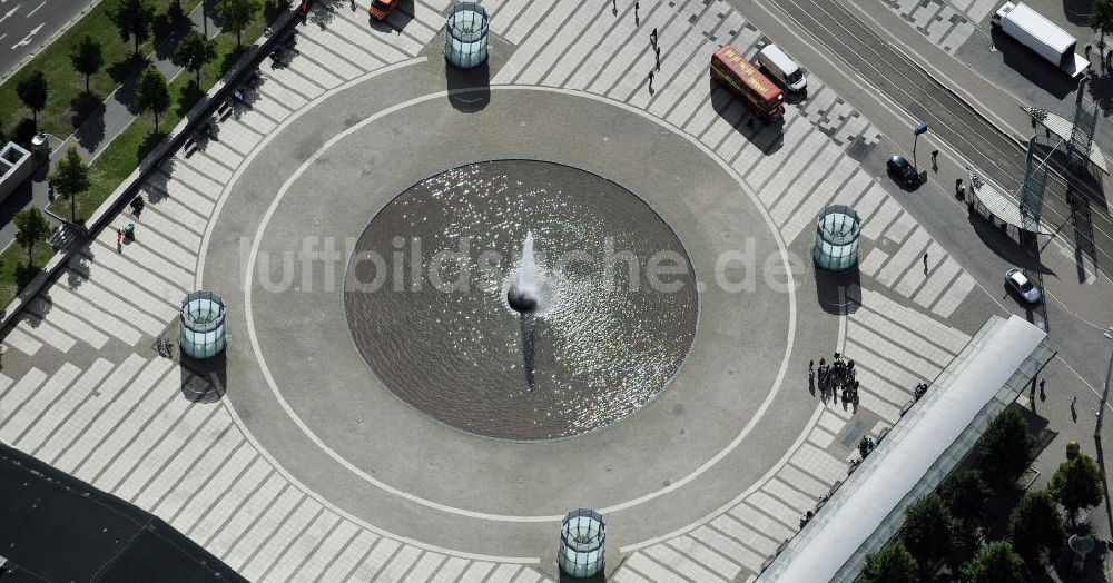 Leipzig aus der Vogelperspektive: Augustusplatz Leipzig