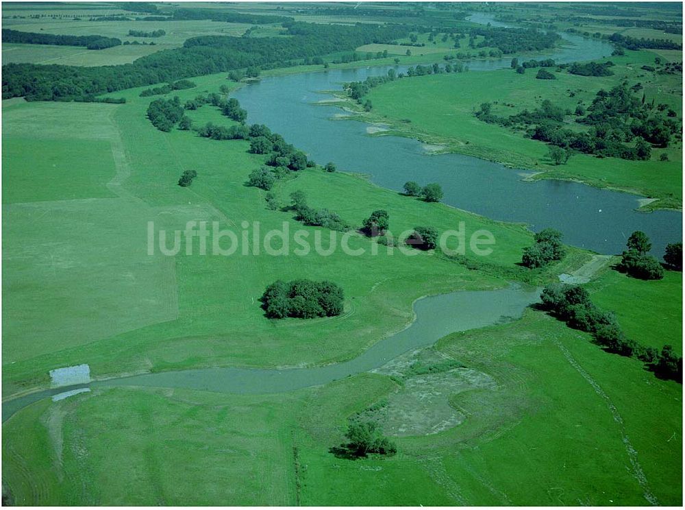 Hohenwarthe von oben - Ausbau des Elbe-Havelkanales östlich von Hohenwarthe