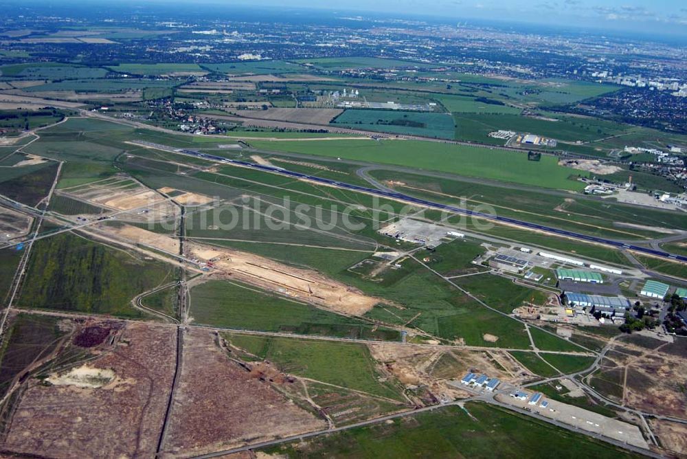 Luftbild Schönefeld - Ausbau des Flughafens Berlin-Schönefeld