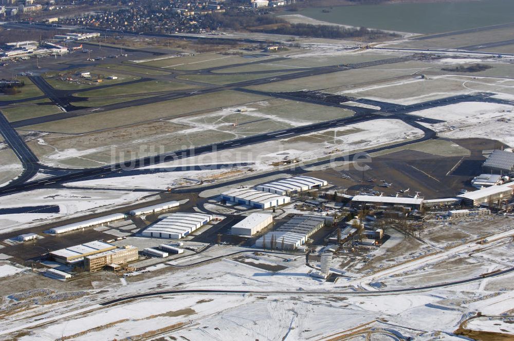 Luftbild Schönefeld - Ausbau des Flughafens Berlin-Schönefeld