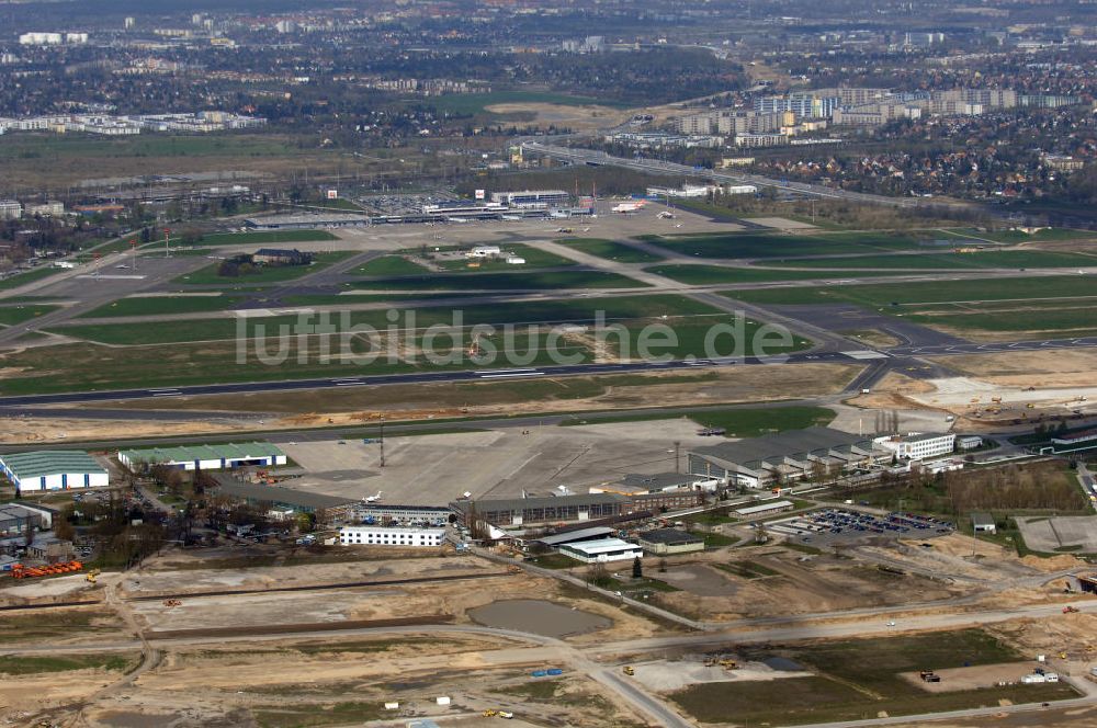 Luftbild Schönefeld / Bundesland BRB - Ausbau des Flughafens Berlin-Schönefeld