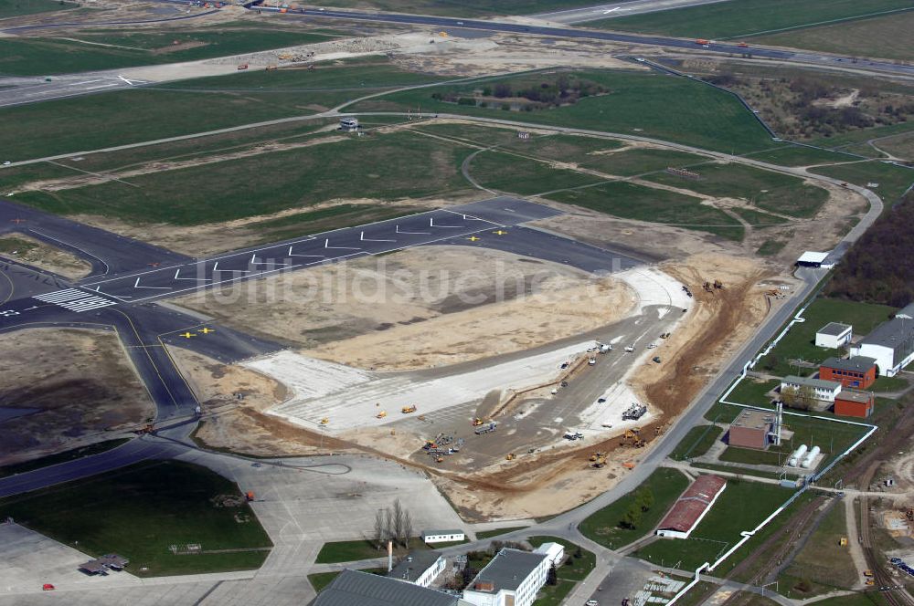 Luftaufnahme Schönefeld / Bundesland BRB - Ausbau des Flughafens Berlin-Schönefeld