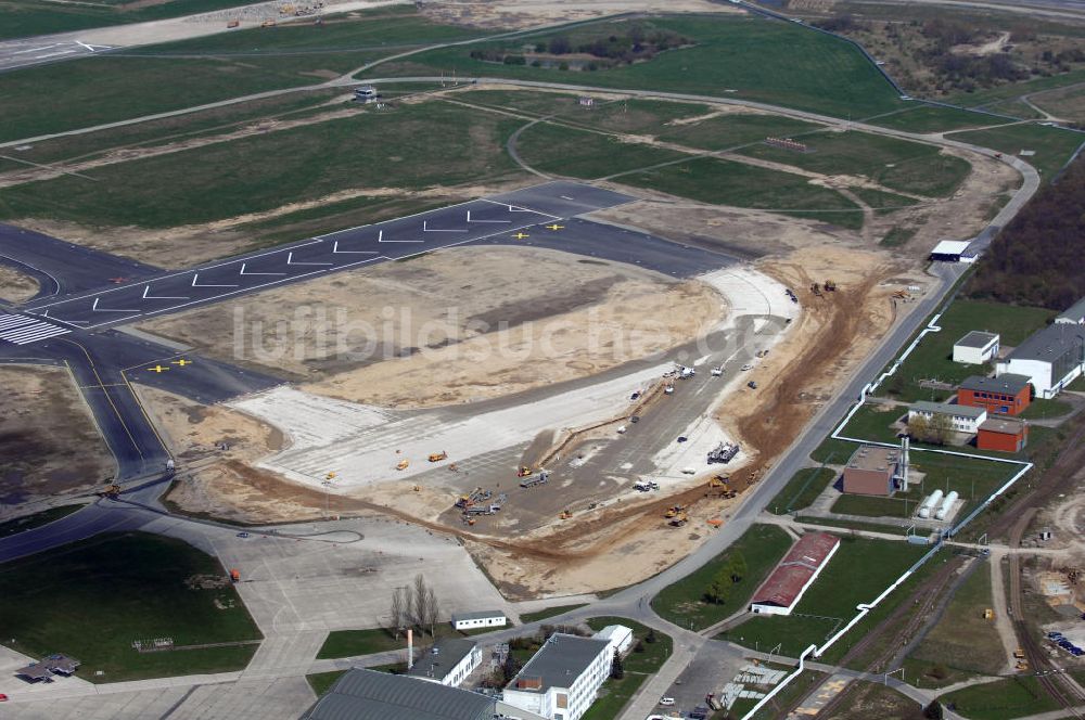 Schönefeld / Bundesland BRB von oben - Ausbau des Flughafens Berlin-Schönefeld