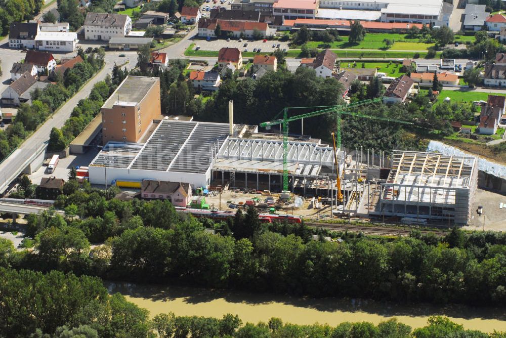 Luftaufnahme Leipheim - Ausbau Wanzl Werk 2 Leipheim