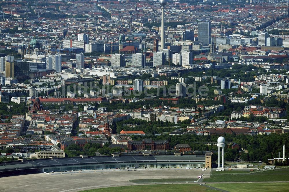 Berlin von oben - Ausblick über die Berliner Innenstadt