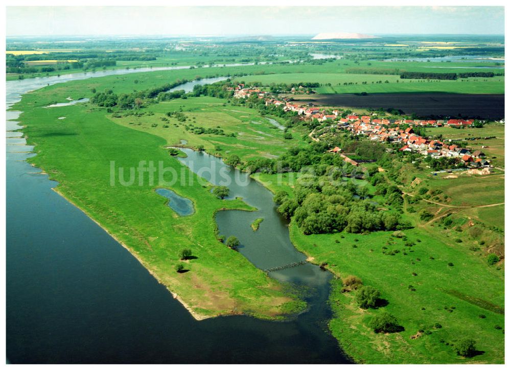 Kehnert / Sachsen-Anhalt von oben - Ausgleich und Ersatzmassnahmen entlang des Elbe-Havel- Kanal 13.05.2005