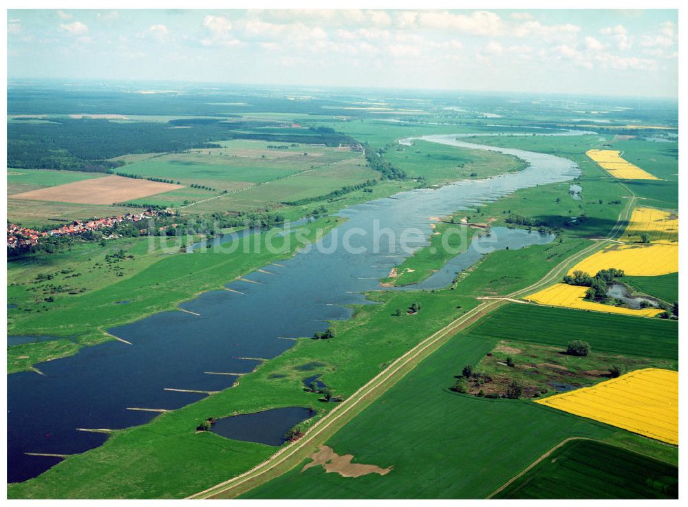 Luftbild Kehnert / Sachsen-Anhalt - Ausgleich und Ersatzmassnahmen entlang des Elbe-Havel- Kanal 13.05.2005