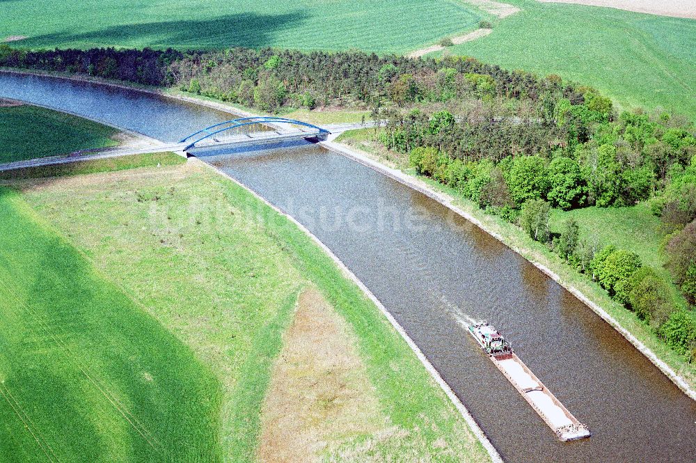 Luftbild Zerben / Sachsen-Anhalt - Ausgleich und Ersatzmassnahmen entlang des Elbe-Havel- Kanal 13.05.2005