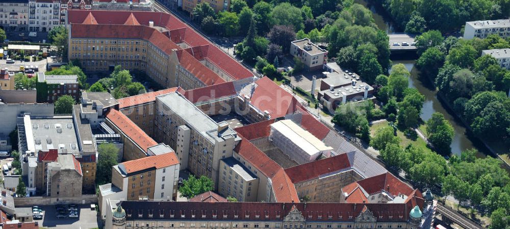  aus der Vogelperspektive: Außenstelle des Deutsches Patent- und Markenamt in Berlin Kreuzberg