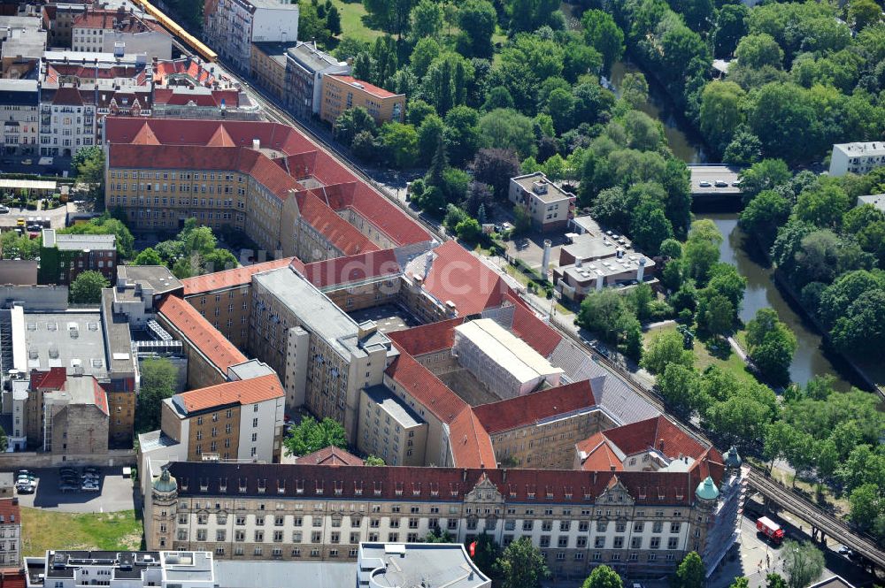 Luftbild - Außenstelle des Deutsches Patent- und Markenamt in Berlin Kreuzberg