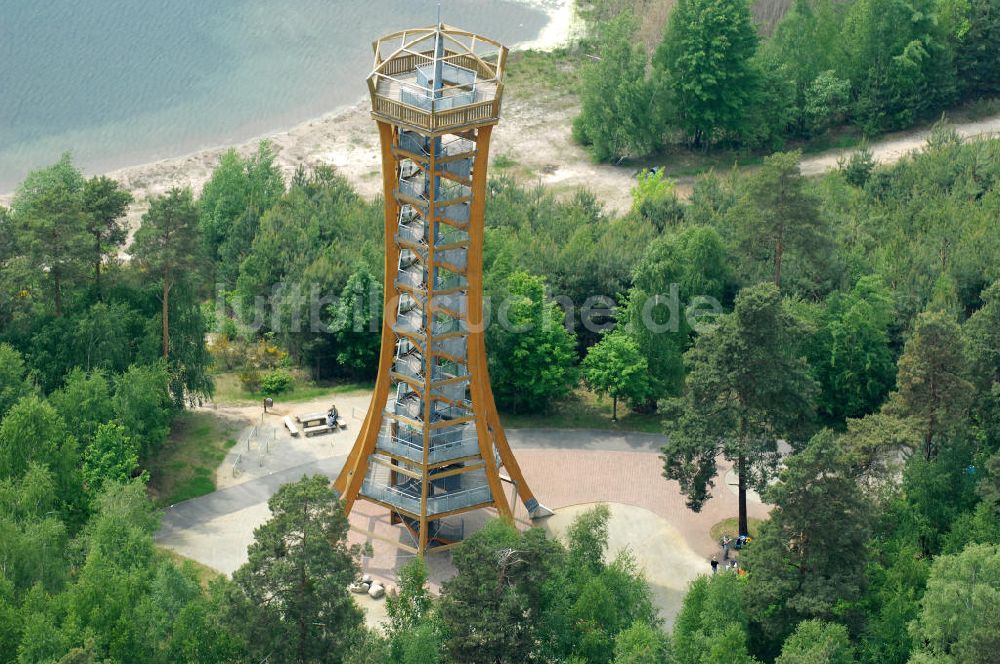 Luftaufnahme Bohsdorf - Aussichtsturm / Tower Bohsdorf