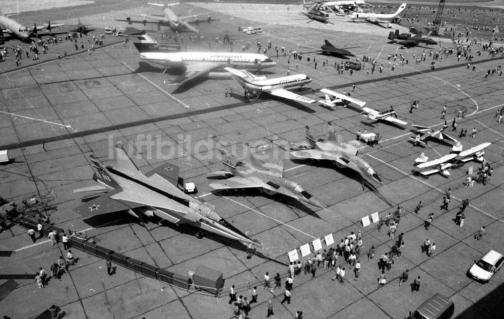 Luftbild Schönefeld - Ausstellungsgelände der Internationale Luftfahrt Austellung ILA in Schönefeld im Bundesland Brandenburg, Deutschland