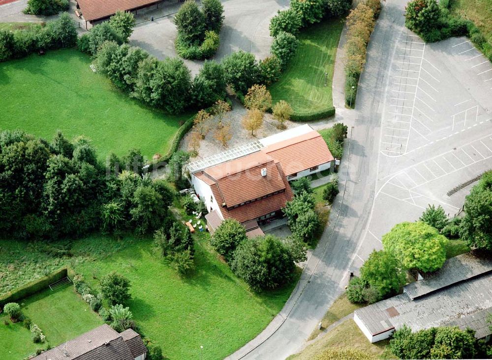 Luftaufnahme Simbach am Inn / Bayern - Auststraße 4 in Simbach / Inn in Bayern.