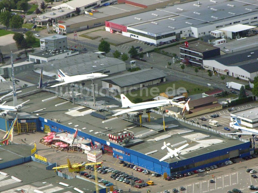 Luftbild Sinsheim / Baden-Württemberg - Auto & Technik Museum Sinsheim e.V - IMAX