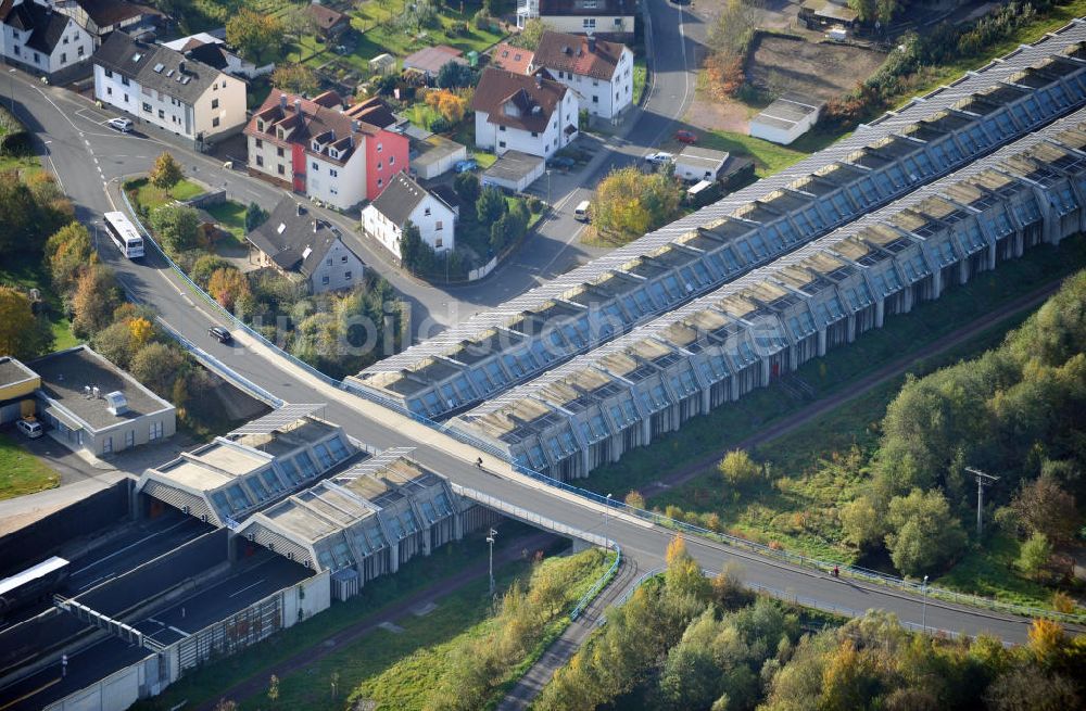 Luftbild Goldbach - Autobahn / freeway A3 in Goldbach