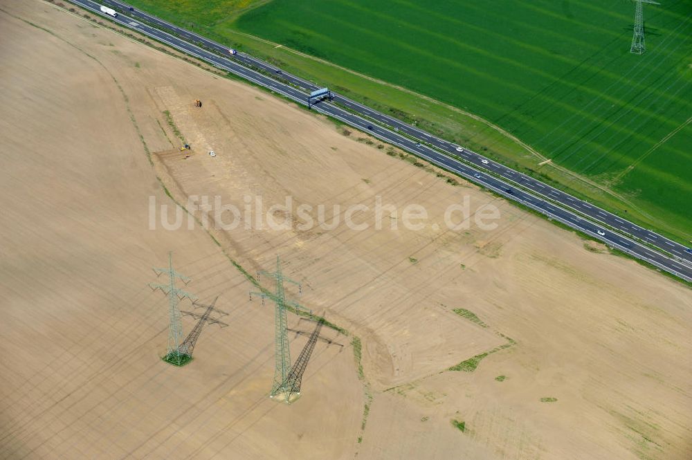 Luftaufnahme Schwanebeck - Autobahndreieck / interchange Schwanebeck