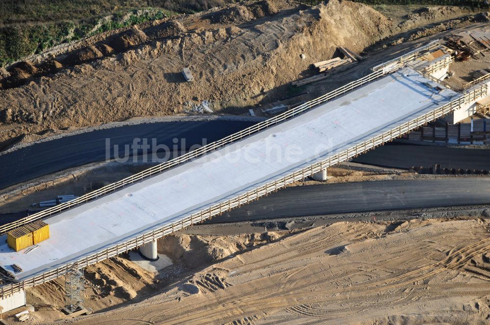 Luftbild SCHWANEBECK - Autobahndreieck / interchange Schwanebeck, auch Autobahndreieck Kreuz Barnim genannt