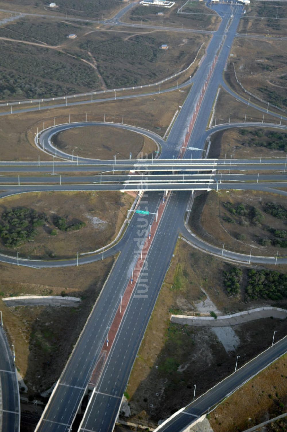 Luftbild Port Elizabeth - Autobahnkreuz der Nationalstraße N2 in Port Elizabeth