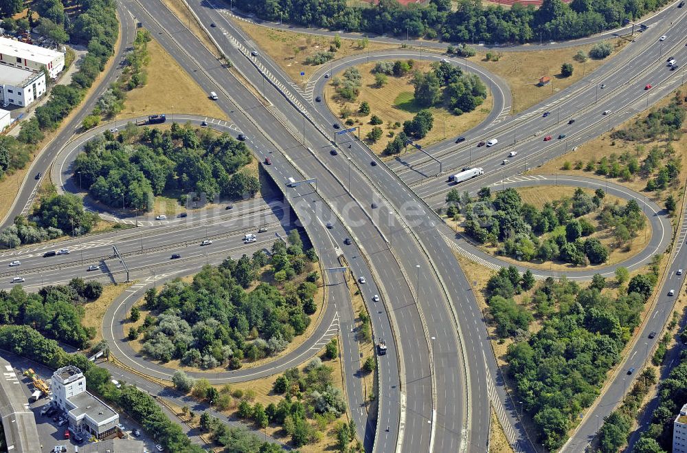 Berlin von oben - Autobahnkreuz Schöneberg