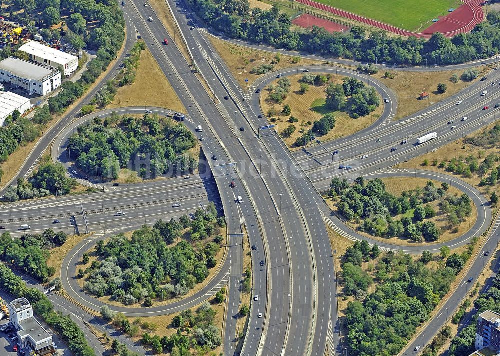 Luftbild Berlin - Autobahnkreuz Schöneberg