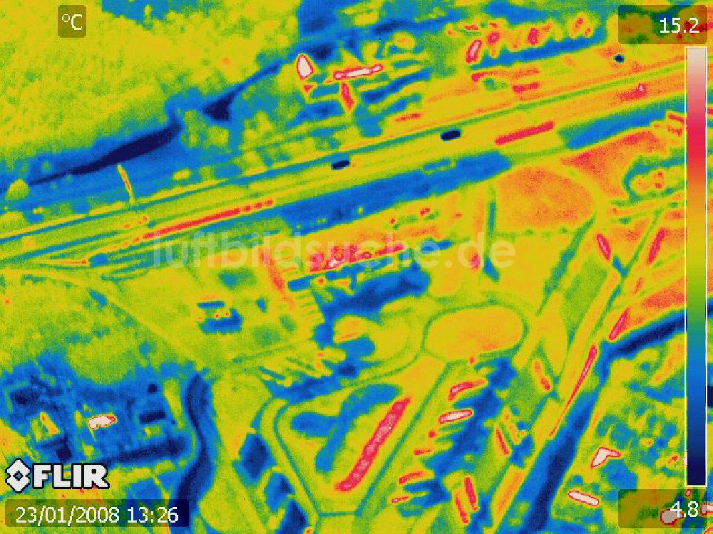 Luftbild Michendorf - Autobahnraststätte Michendorf am südlichen Berliner Ring an der Bundesautobah A10