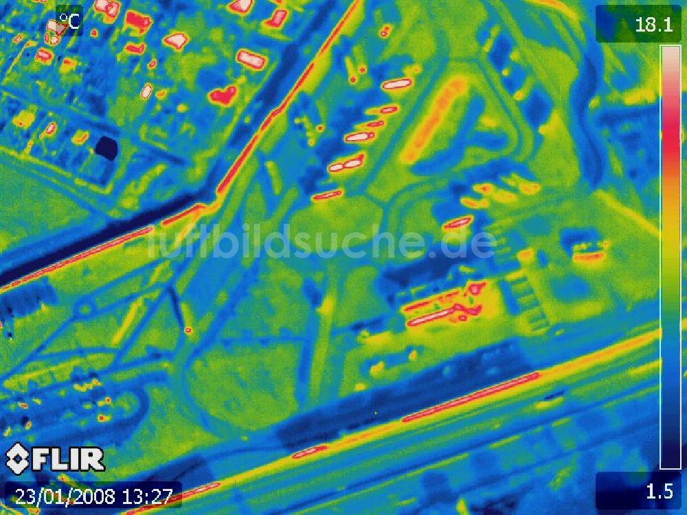 Luftbild Michendorf - Autobahnraststätte Michendorf am südlichen Berliner Ring an der Bundesautobah A10